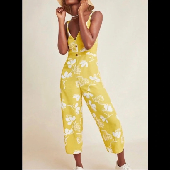NWT Anthropologie Faithfull the Brand Gemma jumpsuit size Large - Picture 3 of 15